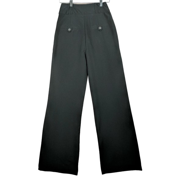 Lola by BCBG Maxazria Juniors Black Pants Zip Fly Size 1 - Picture 3 of 7